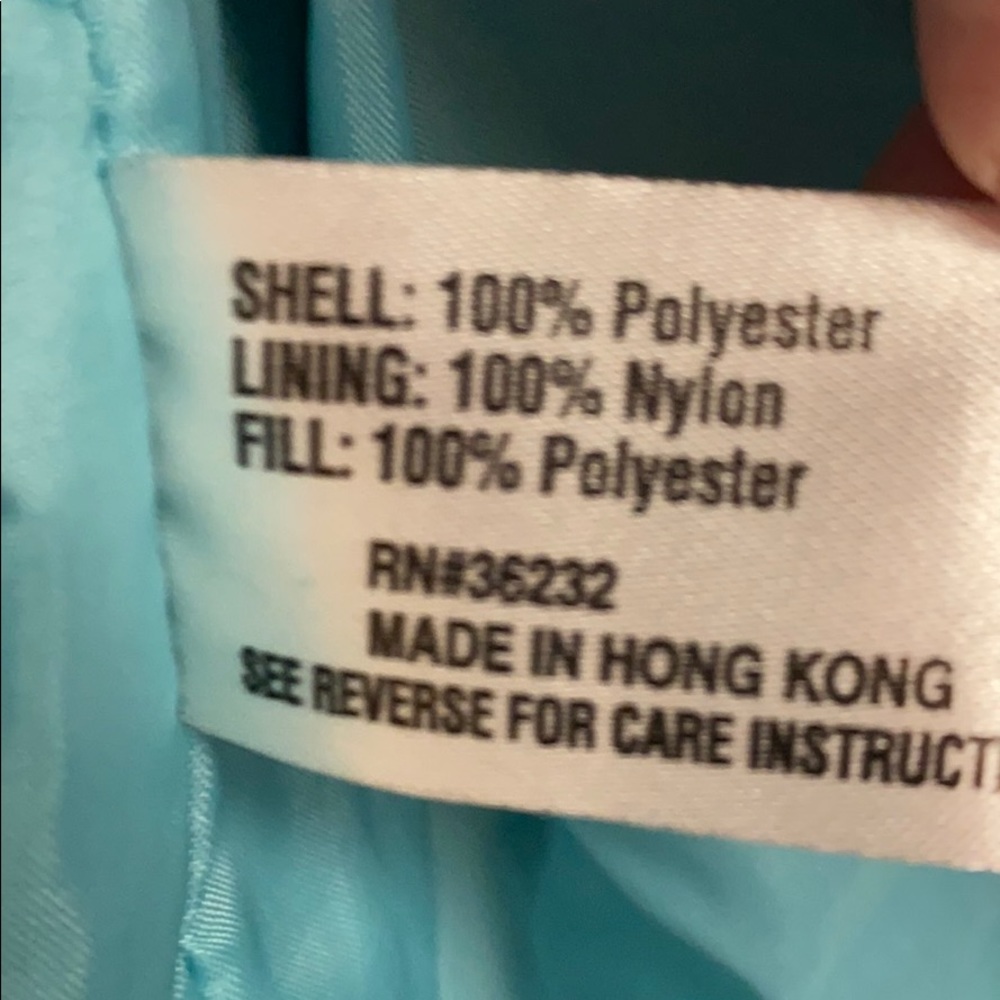 Gallery Quilted Blue Jacket Medium - image 6